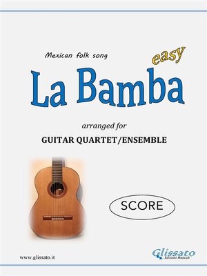 cover image of La Bamba--Guitar Quartet (SCORE)